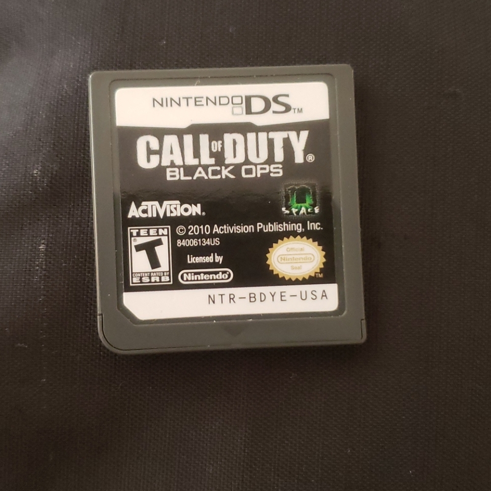 Call of duty black ops 1 for ds and 3ds